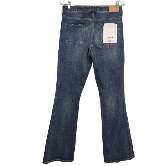 Dear John Rosa Mid-Rise Flare Women's Jeans Size‎ 28 Medium Wash Denim - Picture 2 of 15